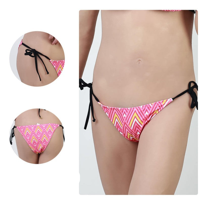Hochelastischer geometrischer Druck - Bikini