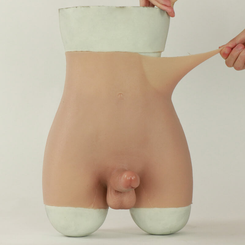 Dildo Pant for Women-Enhanced Length and Thickness