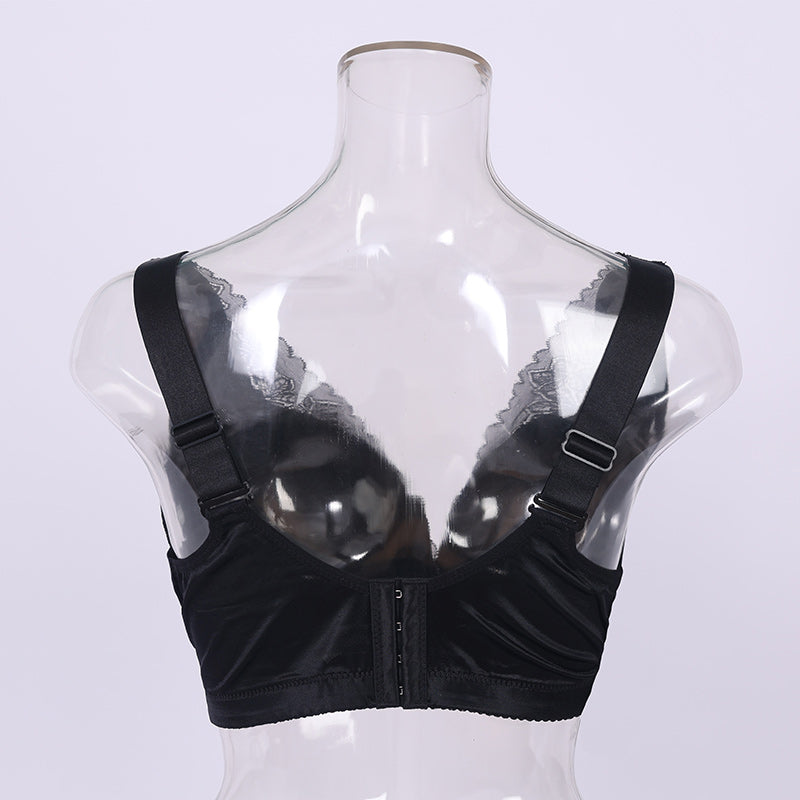 Spitzen-Bralette mit tiefem V-Ausschnitt