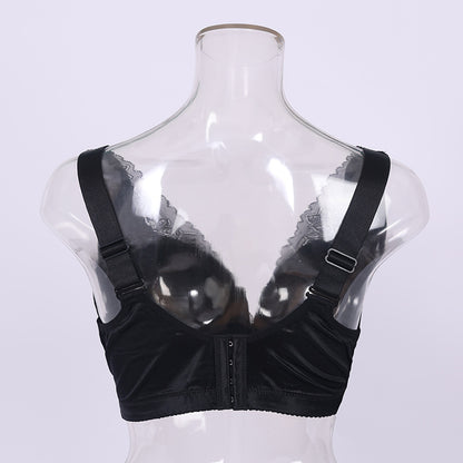 Spitzen-Bralette mit tiefem V-Ausschnitt