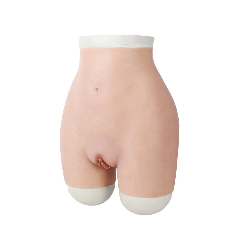 Hüftvergrößernde Hose mit Fake-Vagina