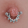 H-Cup-Body mit Armen