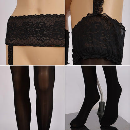 Strumpfgürtel Sexy Schwarz - 019
