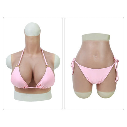 Hochelastischer Bikini – Rosa