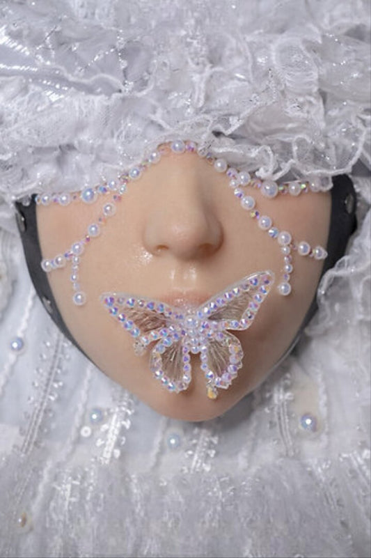 Die Schönheit des Glitters: Illusions-Schmetterling