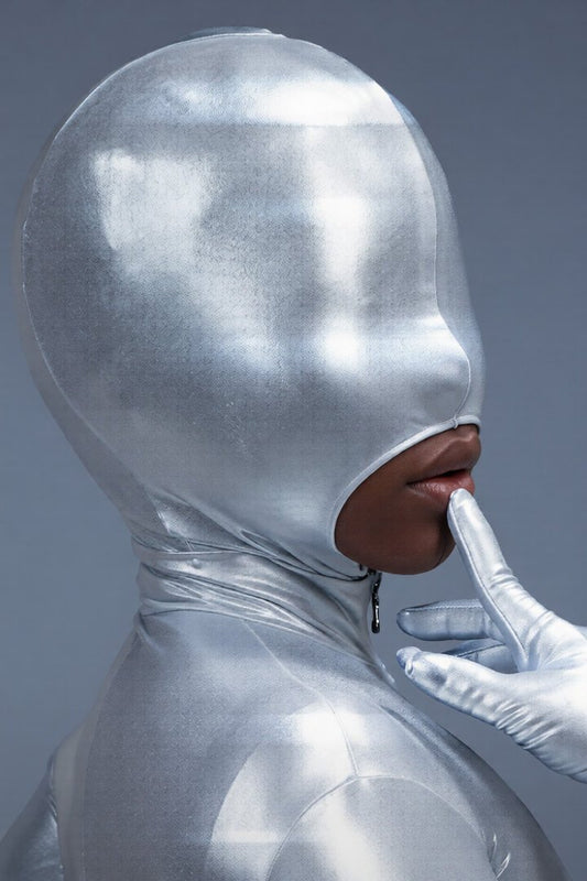 Zentai-Kapuze mit weiter Öffnung