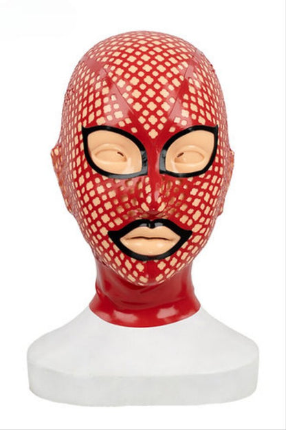 Mesh-Hohlhaube aus Latex