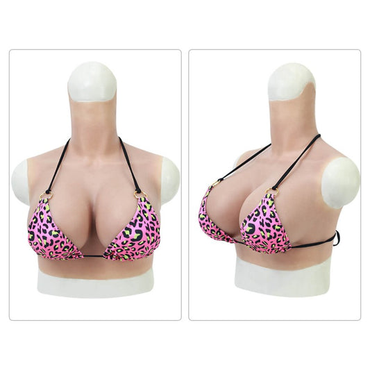Hochelastischer Bikini mit Leopardenmuster
