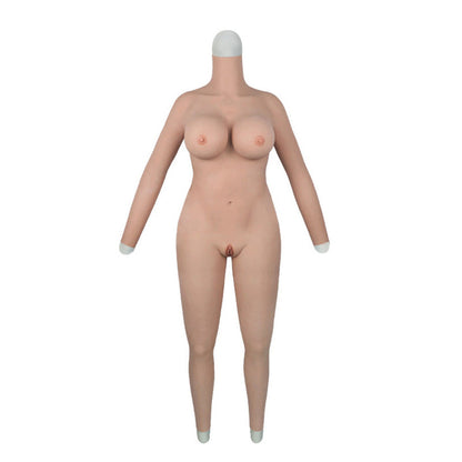C Cup Bodysuit with Arms