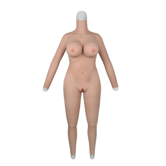 C Cup Bodysuit with Arms