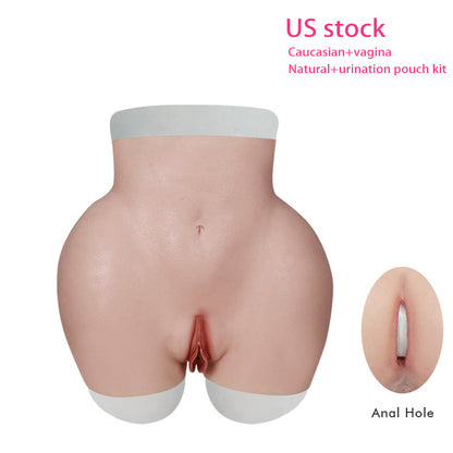 Hüftvergrößernde Hose mit Analloch