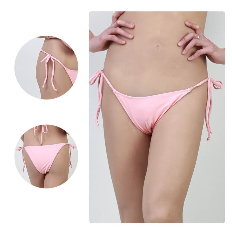 Hochelastischer Bikini – Rosa