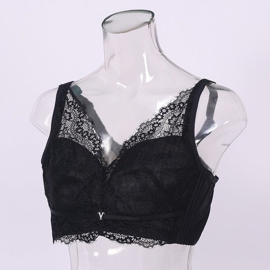 Crossdressers's Plus Size Luxe Spitzen-BH