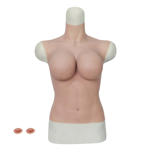 G-Cup-Brüste mit abnehmbaren Brustwarzen