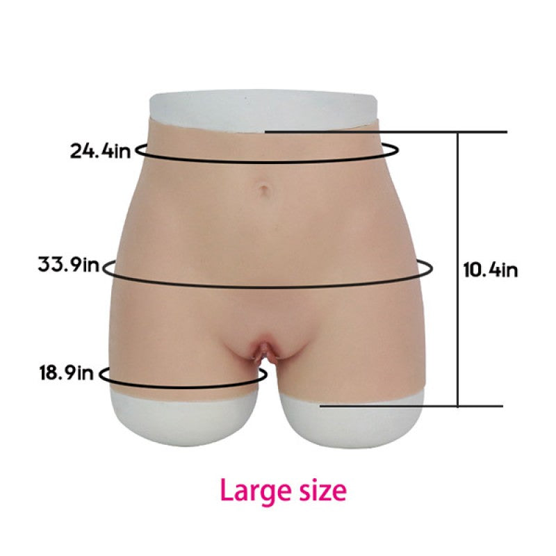 Hüftvergrößernde Hose, große Größe