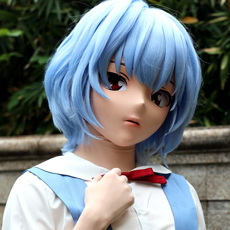 Silikonmasken Kigurumi Maske – Rei Ayanami