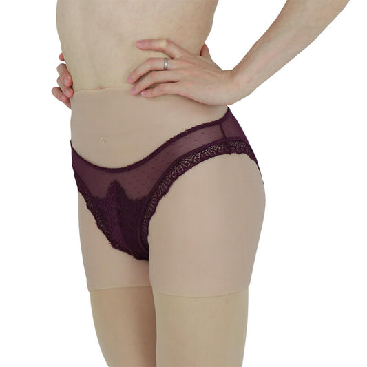 Hüftvergrößernde Hose mit Fake-Vagina