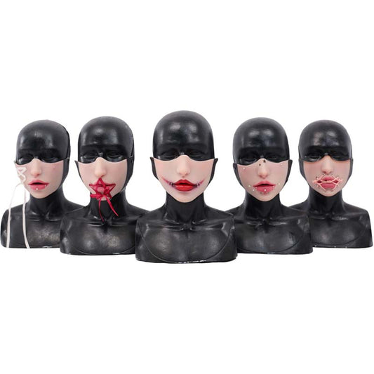 Fetisch Stitch Halbmaske