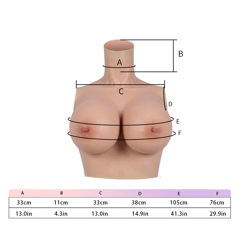 H-Cup Silikonbrüste