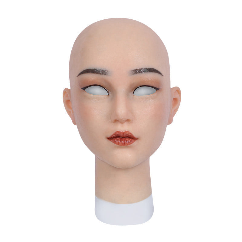 Rose realistische Silikonmaske