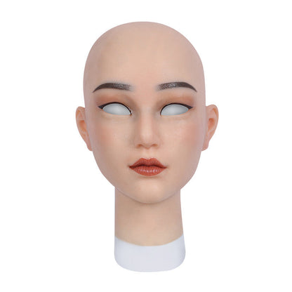 Rose realistische Silikonmaske
