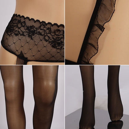 Strumpfgürtel Sexy Schwarz - 020