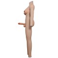 C Cup Small Bodysuit with Anal Hole and Dildo