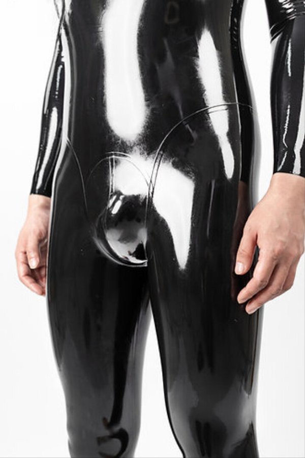 Einfacher Latexanzug [Maßanfertigung für Herren] 0,4 mm