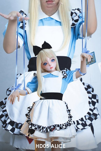 HD05 Alice Puppe Kigurumi Maske reguläre Version