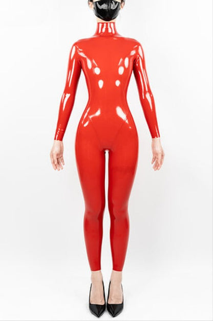 Einfacher Latexanzug [Maßanfertigung für Damen] 0,4 mm