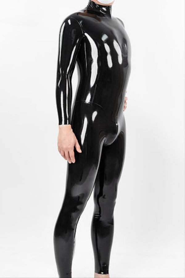 Einfacher Latexanzug [Maßanfertigung für Herren] 0,4 mm