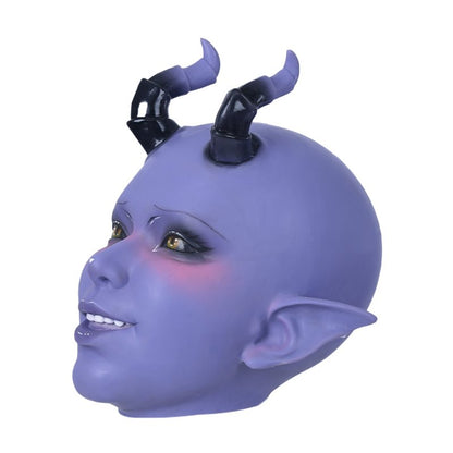 Neue Lilith Succubus Silikonmaske – Lila Edition