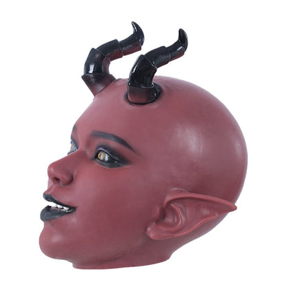 Neue Lilith Succubus Silikonmaske – Rote Edition
