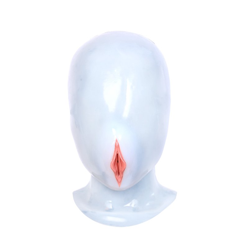 Neue transparente Silikonmaske für die Vagina