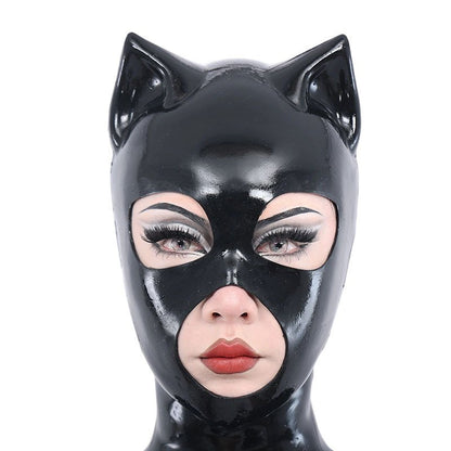 Neue Mitternachtskatze Silikonmaske