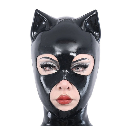 Neue Mitternachtskatze Silikonmaske