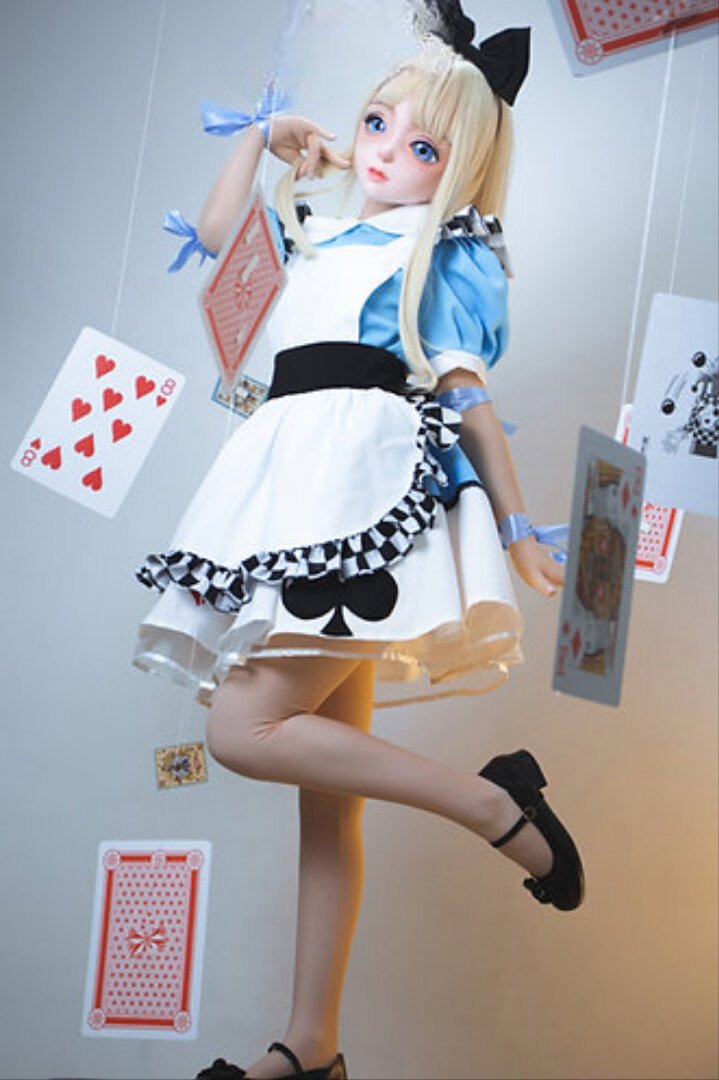 HD05 Alice Puppe Kigurumi Maske reguläre Version