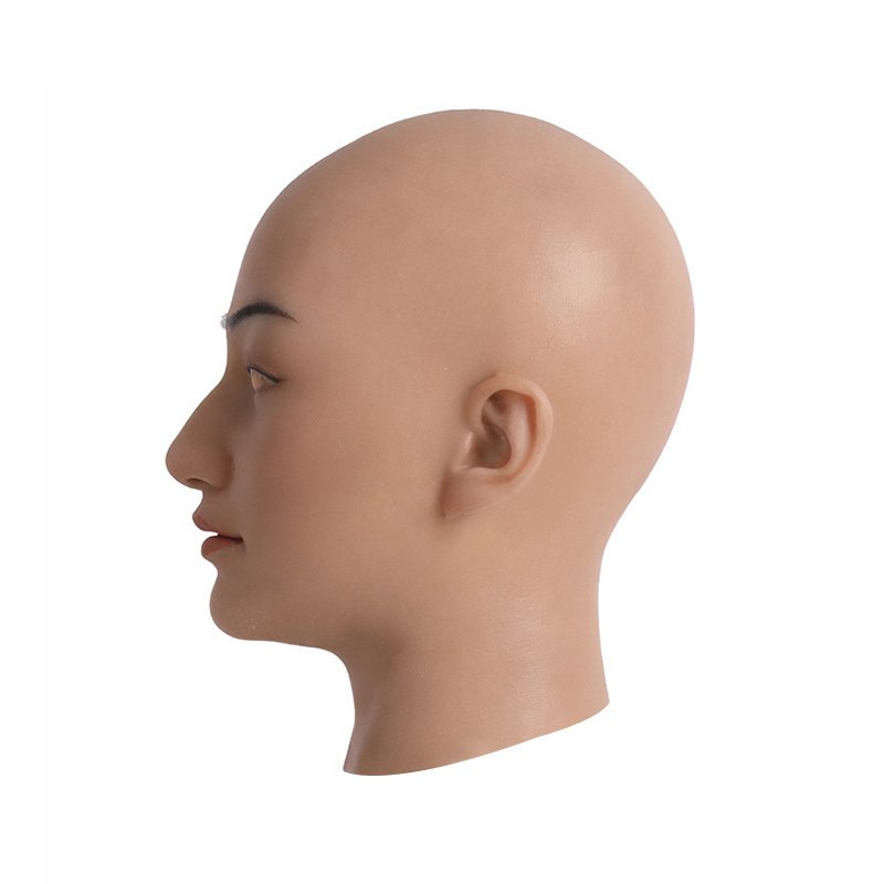 Neue, naturgetreue Silikonmaske „Sunny“