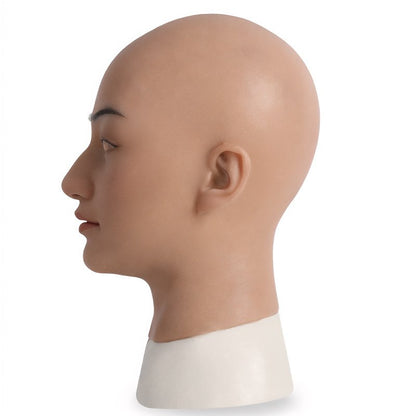 Neue, naturgetreue Silikonmaske „Sunny“