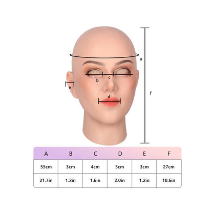 Neue Scarleta-Masken mit Haaren