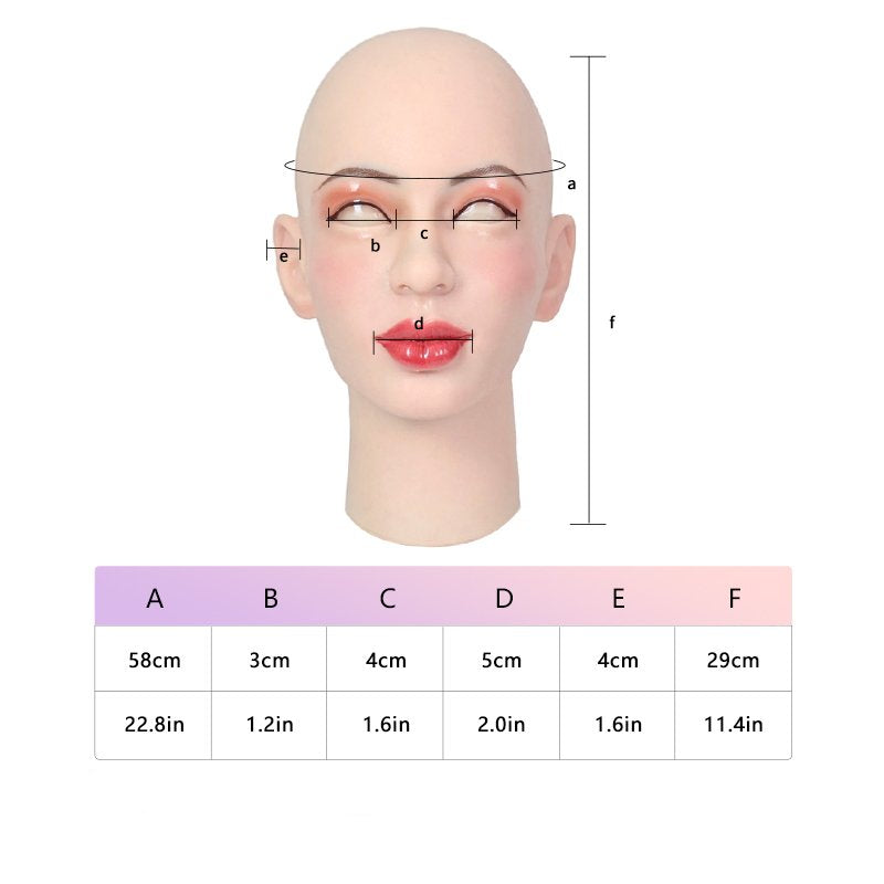 Neue K-Icon Snatched Silikonmaske
