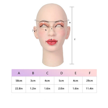 Neue K-Icon Snatched Silikonmaske