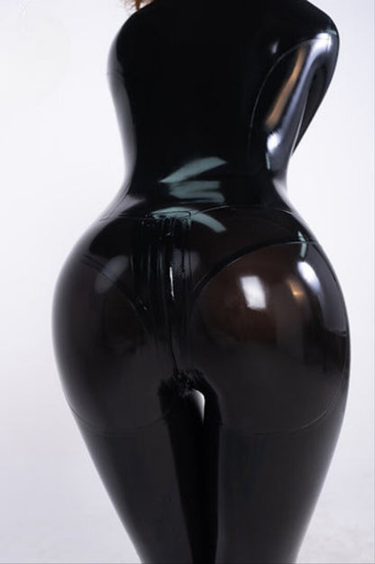 Latexanzug Basis-Version [Schwarz] 0,4 mm