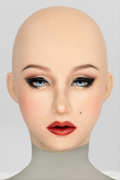 DM04 Silikon-Puppenmaske „Monroe“ – Make-up-Version