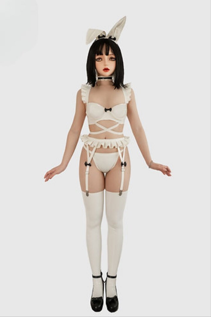Cremiger Latex im Bunny-Look