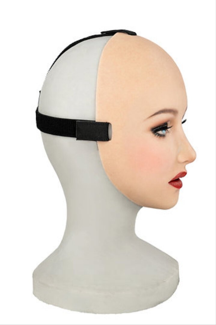 DM04 Silikon-Puppenmaske „Monroe“ – Make-up-Version