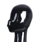 Neue schwarze Silikonmaske „Vagina“