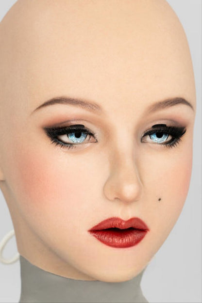 DM04 Silikon-Puppenmaske „Monroe“ – Make-up-Version