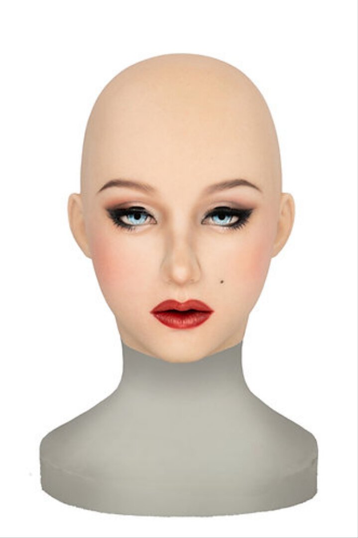 DM04 Silikon-Puppenmaske „Monroe“ – Make-up-Version