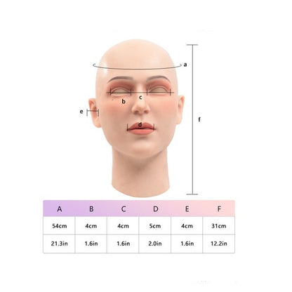 Neue Vera Realistische Silikonmaske